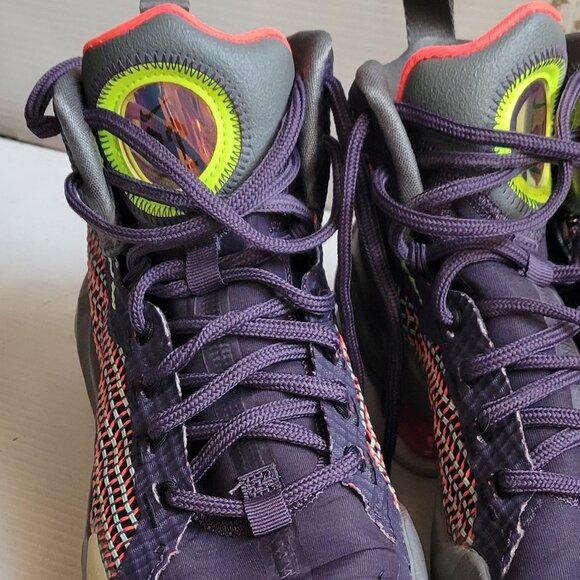 Nike Air Zoom G.T. Jump Chaos Dark Raisin Purple Grey CZ9907-500 Mens Sz 7.5 EUC main image 6